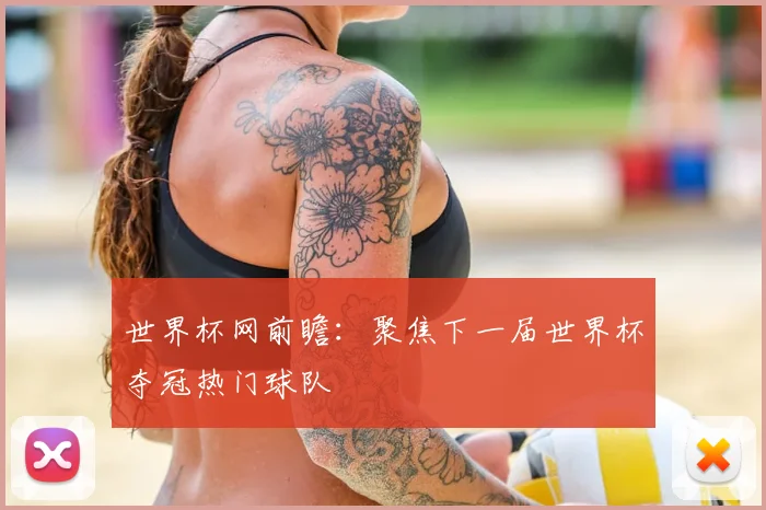 世界杯网前瞻：聚焦下一届世界杯夺冠热门球队